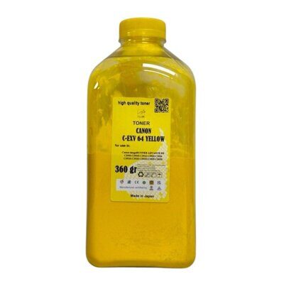 Тонер Canon C-EXV 64 Yellow банка 360 грамм